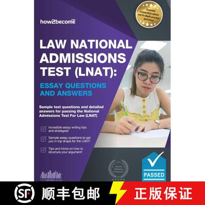 【3-4周达】Law National Admissions Test (LNAT): Essay Questions and Answers [9781910602812]