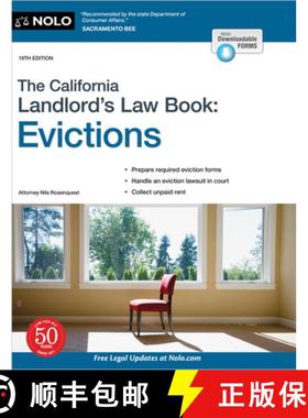 【3-4周达】California Landlord's Law Book, The: Evictions [9781413328660]