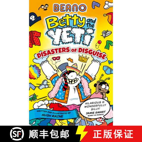 【3-4周达】Beano Betty and the Yeti: Disasters of Disguise [9780008755263]