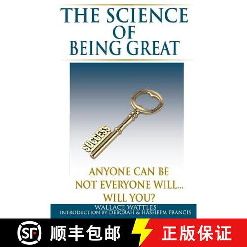 【3-4周达】The Science of Being Great: Anyone Can Be, Not everyone will...Will YOU? [9780615623597]