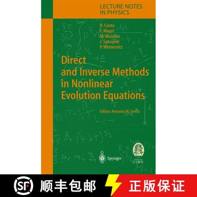 【3-4周达】Direct and Inverse Methods in Nonlinear Evolution Equations: Lectures Given at the C.I.M.E... [9783642057533]