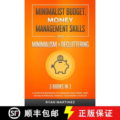 【3-4周达】Minimalist Budget, Money Management Skills and Minimalism & Decluttering: A Guide for Begi... [9781914271076]