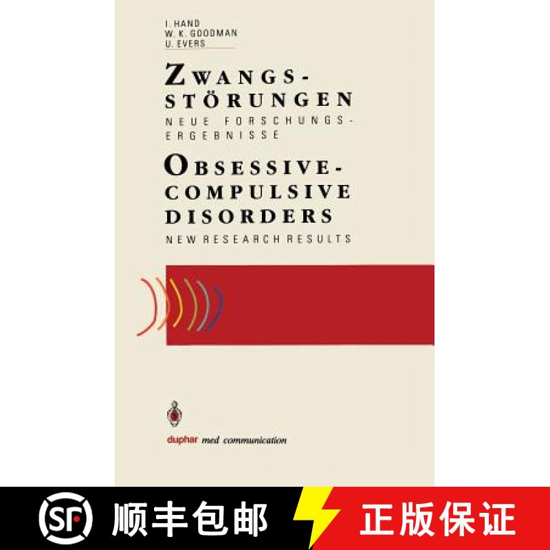 【3-4周达】Zwangsstörungen / Obsessive-Compulsive Disorders: Neue Forschungsergebnisse / New Researc... [9783540556183]