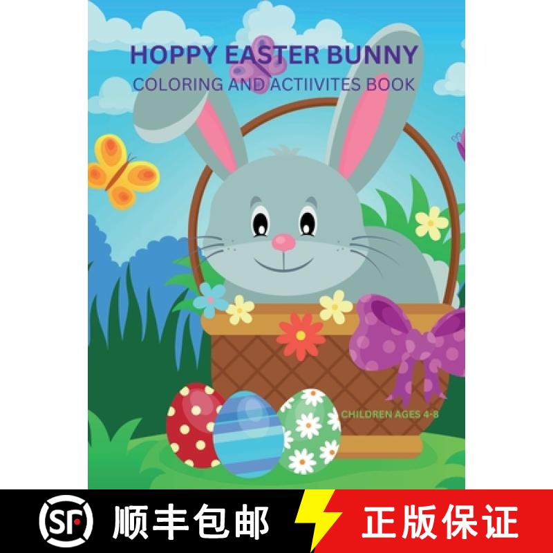 【3-4周达】Hoppy Easter Bunny [9781387240005]
