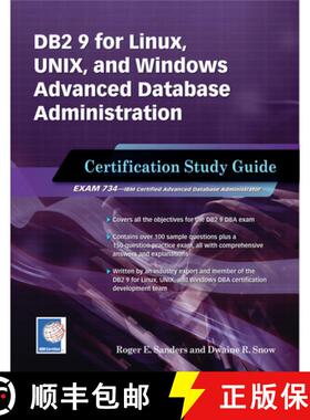 预订 DB2 9 for Linux, Unix, and Windows Advanced Database Administration Certification: Certification... [9781583470800]