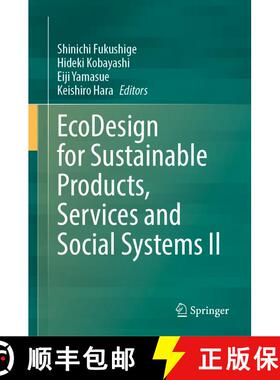 【3-4周达】EcoDesign for Sustainable Products, Services and Social Systems II [9789819938964]