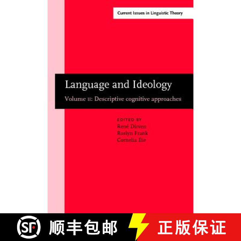 【2-3周达】Language and Ideology: - Descriptive Cognitive Approaches [9789027237125]