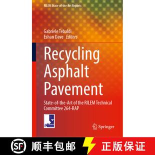 The Technical Art Asphalt State 9783031942303 264 Rap Recycling Pavement Rilem the Committee 4周达