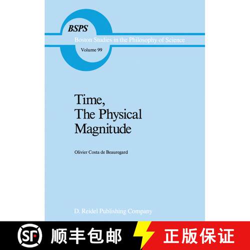 【3-4周达】Time, The Physical Magnitude [9789401081955]