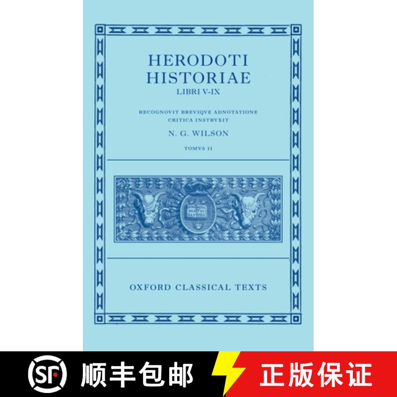 【3-4周达】Herodotus: Histories, Books 5-9 (Herodoti Historiae: Libri V-IX) [9780199560714]