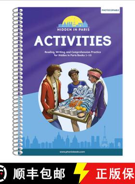 【3-4周达】Phonic Books Hidden in Paris Activities: Photocopiable Activities Accompanying Hidden in P... [9780744096668]