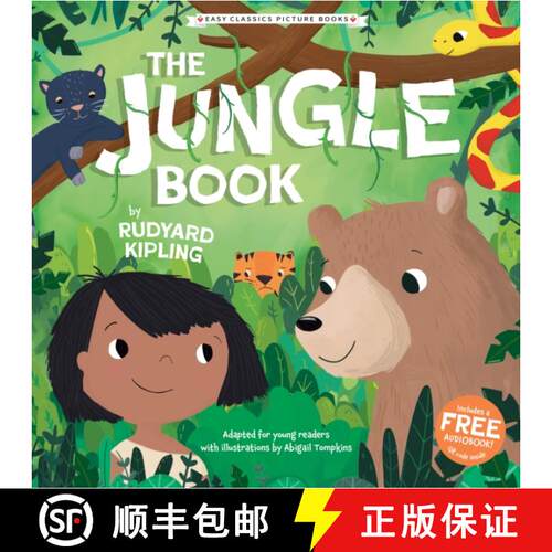 【3-4周达】Jungle Book (Easy Classics Picture Books) [9781802637861]