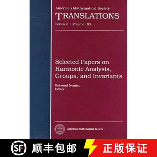 【3-4周达】精装 Selected Papers on Harmonic Analysis, Groups, and Invariants [9780821808405]