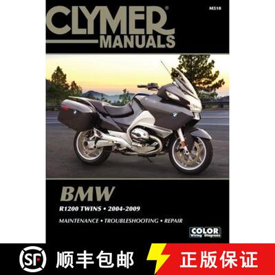【3-4周达】Clymer Manuals BMW R1200 Twins 2004-2009 M510: Maintenance - Troubleshooting - Repair [9781620923047]