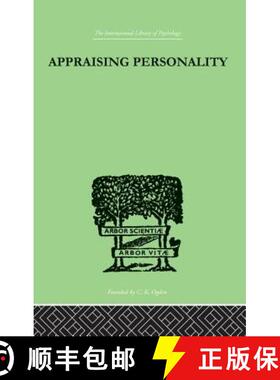 【3-4周达】Appraising Personality : THE USE OF PSYCHOLOGICAL TESTS IN THE PRACTICE OF MEDICINE [9781138875395]