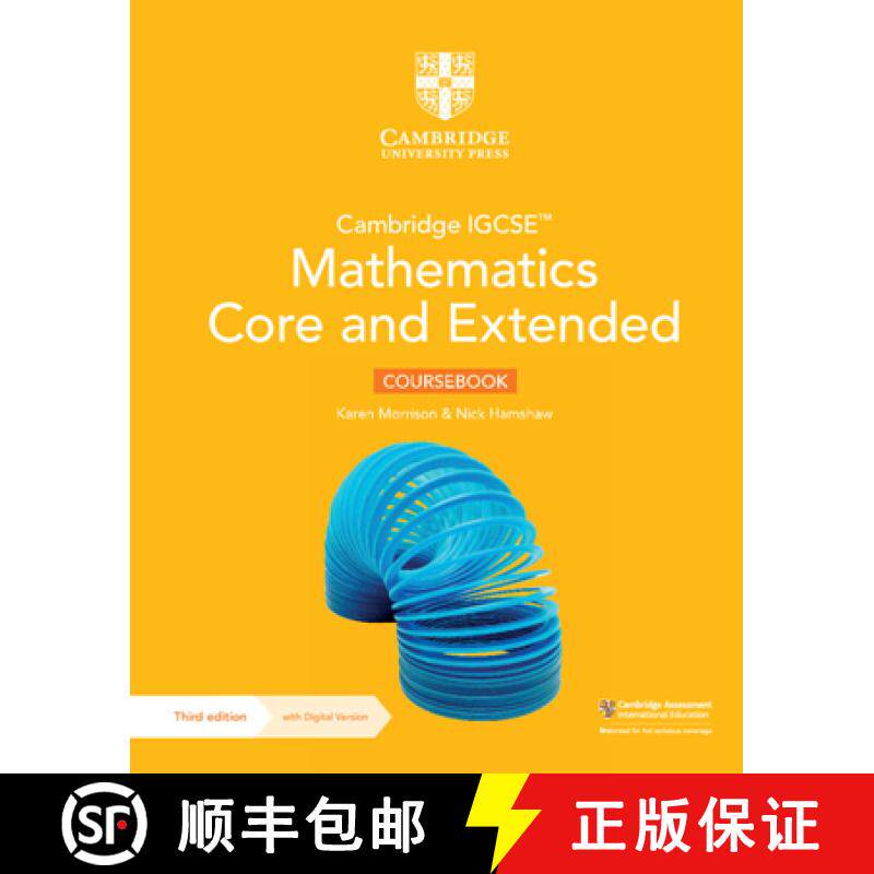 Cambridge Igcse(tm) Mathematics Core and Extended Coursebook with Digital Version (2 Years' Access) [... [9781009343671]