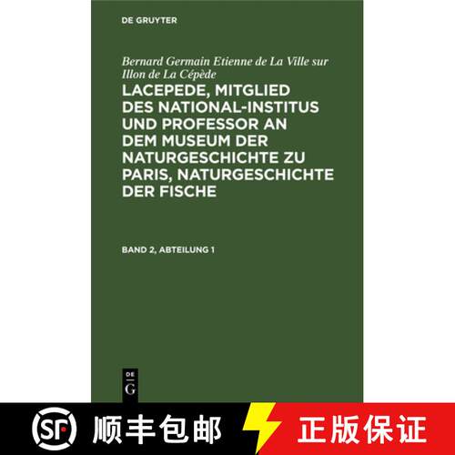 【3-4周达】精装 Bernard Germain Etienne de la Ville Sur Illon de la Cepede: Lacepede, Mitglied Des Na... [9783112694718]