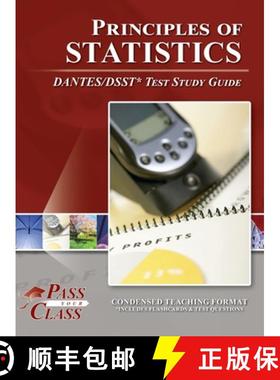 【3-4周达】Principles of Statistics DANTES/DSST Test Study Guide [9781614337584]
