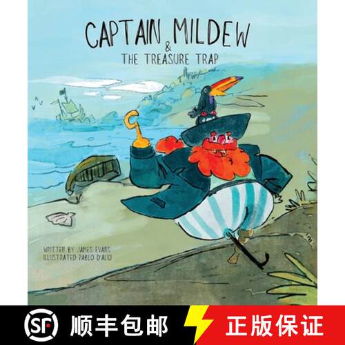 【3-4周达】精装 Captain Mildew & The Treasure Trap [9781764001564]