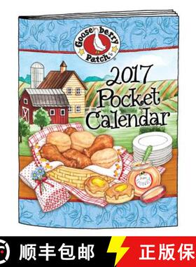 【3-4周达】2017 Gooseberry Patch Pocket Calendar [9781620932056]