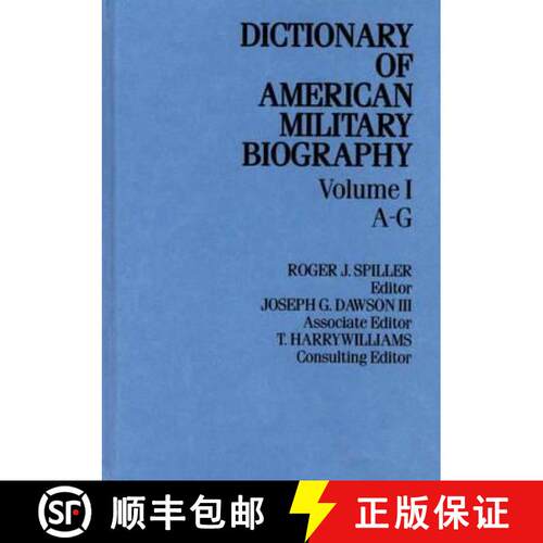 【3-4周达】精装 Dict Amer Militaary Biog V1 [9780313241611]