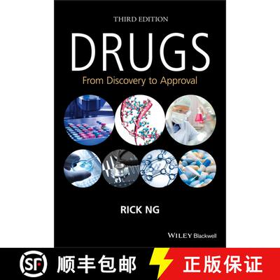 【3-4周达】精装 Drugs: From Discovery To Approval 3E [Wiley生命科学] [9781118907276]