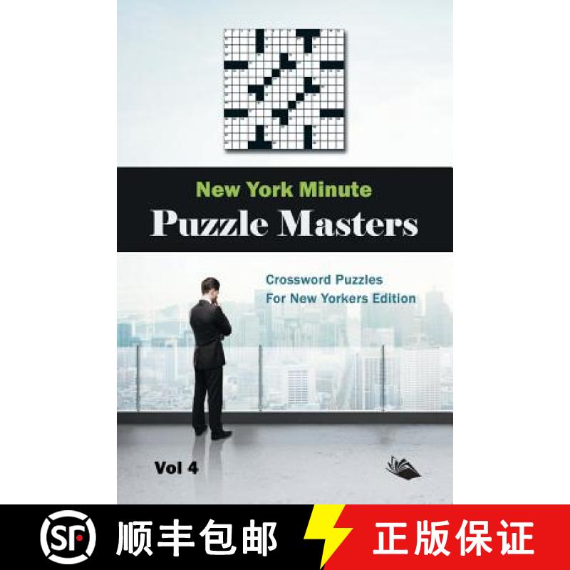 【2-3周达】New York Minute Puzzle Masters Vol 4: Crossword Puzzles For New Yorkers Edition [9781682803325]