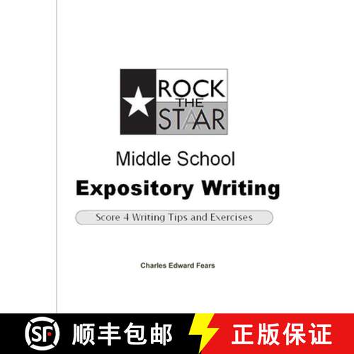 【3-4周达】Rock the STAAR Middle School Expository Writing: Score 4 Writing Tips and Exercises [9781304572448]