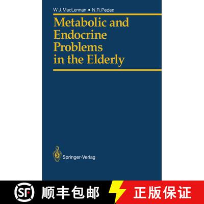 【3-4周达】Metabolic and Endocrine Problems in the Elderly [9783540195412]