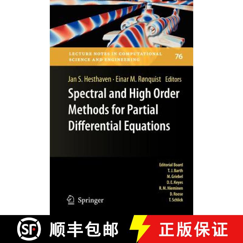 【3-4周达】Spectral and High Order Methods for Partial Differential Equations : Selected papers from ... [9783642265754]