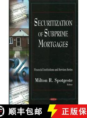 【3-4周达】Securitization of Subprime Mortgages [9781606922002]