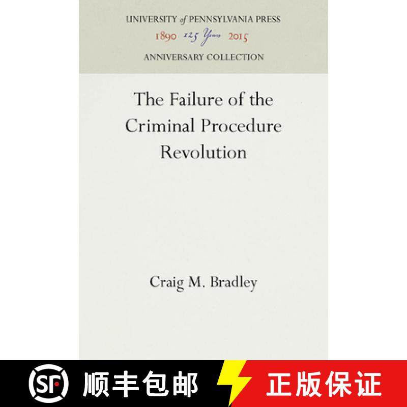 【3-4周达】The Failure of the Criminal Procedure Revolution [9780812232004]