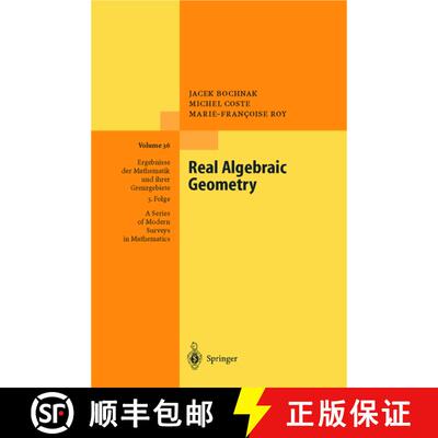 【3-4周达】精装 Real Algebraic Geometry [9783540646631]