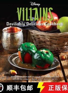 【3-4周达】Disney Villains: Devilishly Delicious Cookbook [9781647223748]