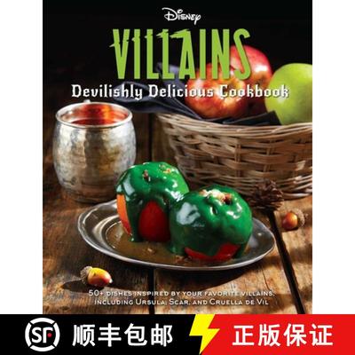 【3-4周达】Disney Villains: Devilishly Delicious Cookbook [9781647223748]
