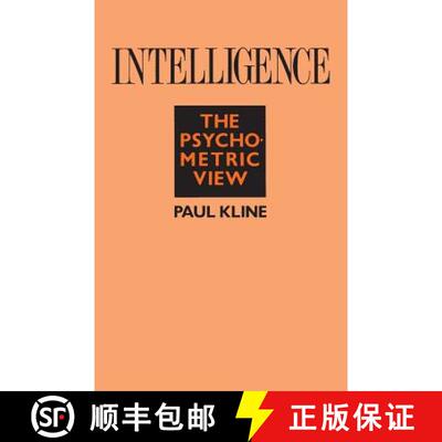 【3-4周达】Intelligence : The Psychometric View [9780415055123]