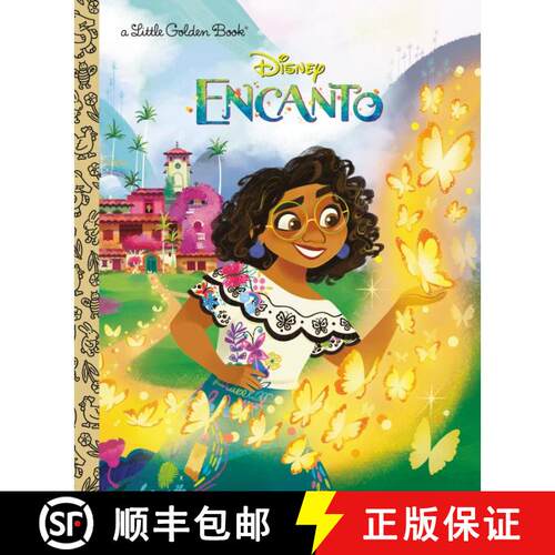 【3-4周达】精装 Disney Encanto Little Golden Book (Disney Encanto) [9780736442350]