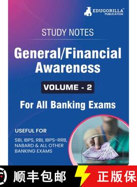 【3-4周达】General/Financial Awareness (Vol 2) Topicwise Notes for All Banking Related Exams A Comple... [9789355566072]