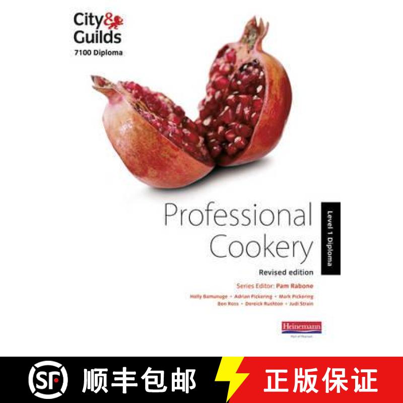 【3-4周达】City & Guilds 7100 Diploma in Professional Cookery Level 1 Candidate Handbook, Revised Edi... [9780435033729]
