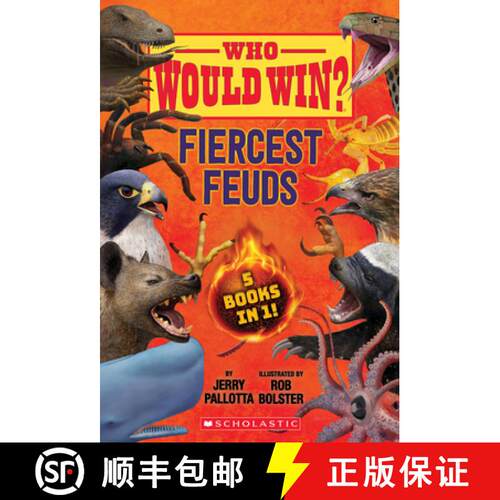 【3-4周达】精装 Who Would Win?: Fiercest Feuds [9781338841558]