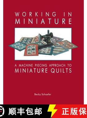 【3-4周达】Working in Miniature: Machine Piecing Approach to Miniature Quilts [9780914881063]