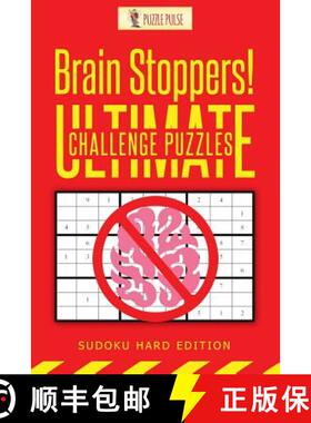 【3-4周达】Brain Stoppers! Ultimate Challenge Puzzles : Sudoku Hard Edition [9780228206545]