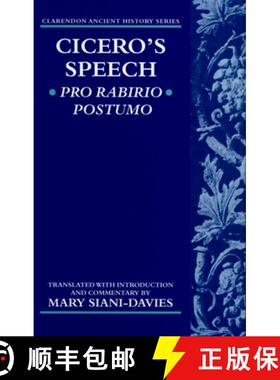 【3-4周达】Cicero's Speech: Pro Rabirio Postumo [9780199240968]