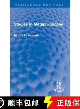 【3-4周达】Studies in Metaphilosophy [9781032049625]