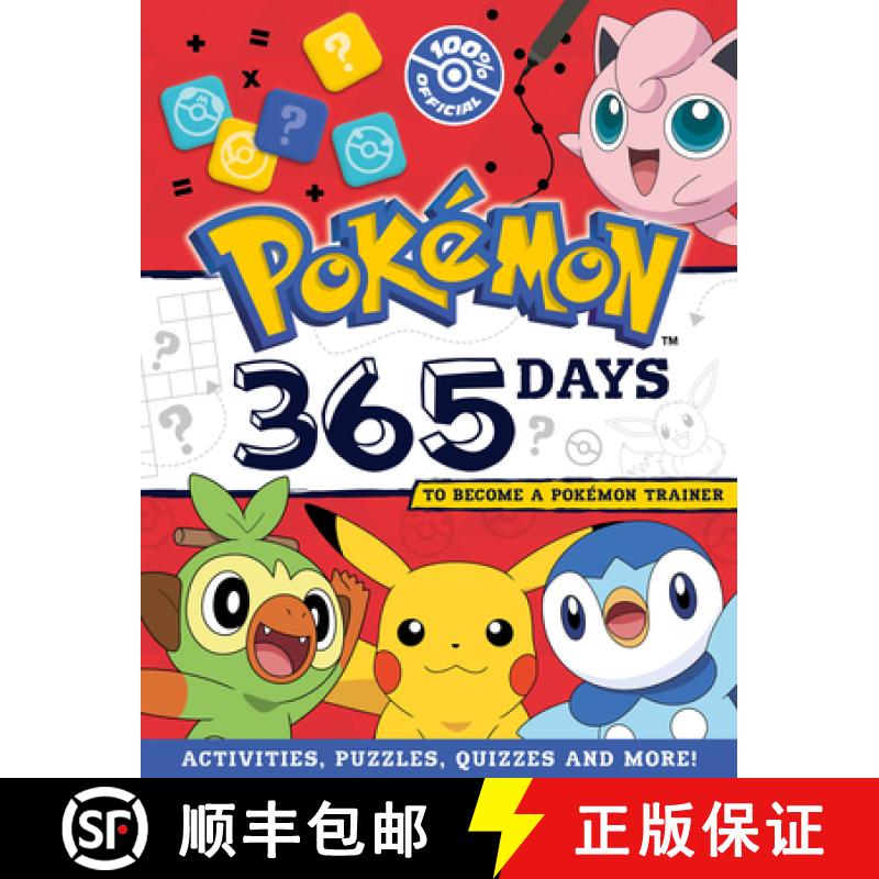 【3-4周达】Pokemon: 365 days to Become a Pokemon Trainer [9780008680565]