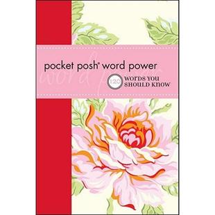 Know Posh 120 Power Word Pocket Words 9781449401375 4周达 Should You