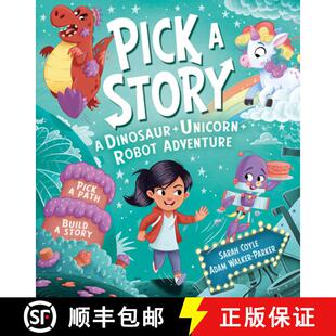 【3-4周达】Pick a Story: A Dinosaur Unicorn Robot Adventure [9781405299053]