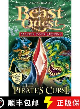 【3-4周达】Beast Quest: Master Your Destiny: The Pirate's Curse: Book 3 [9781408318409]