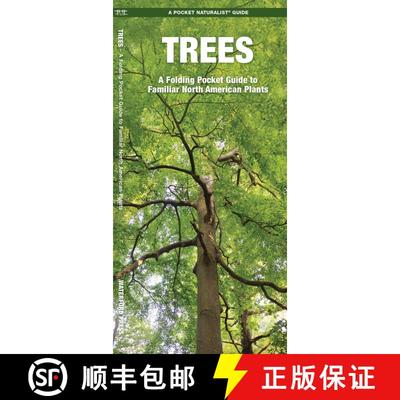 【3-4周达】Trees: A Folding Pocket Guide to Familiar North American Species [9781583551783]