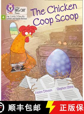【3-4周达】Big Cat Phonics for Little Wandle Letters and Sounds Revised - The Chicken COOP Scoop: Pha... [9780008504311]